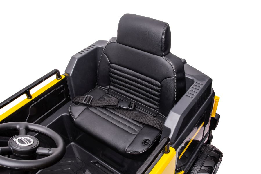 Bērnu elektriskais traktors Volvo DK-VE888 Yellow