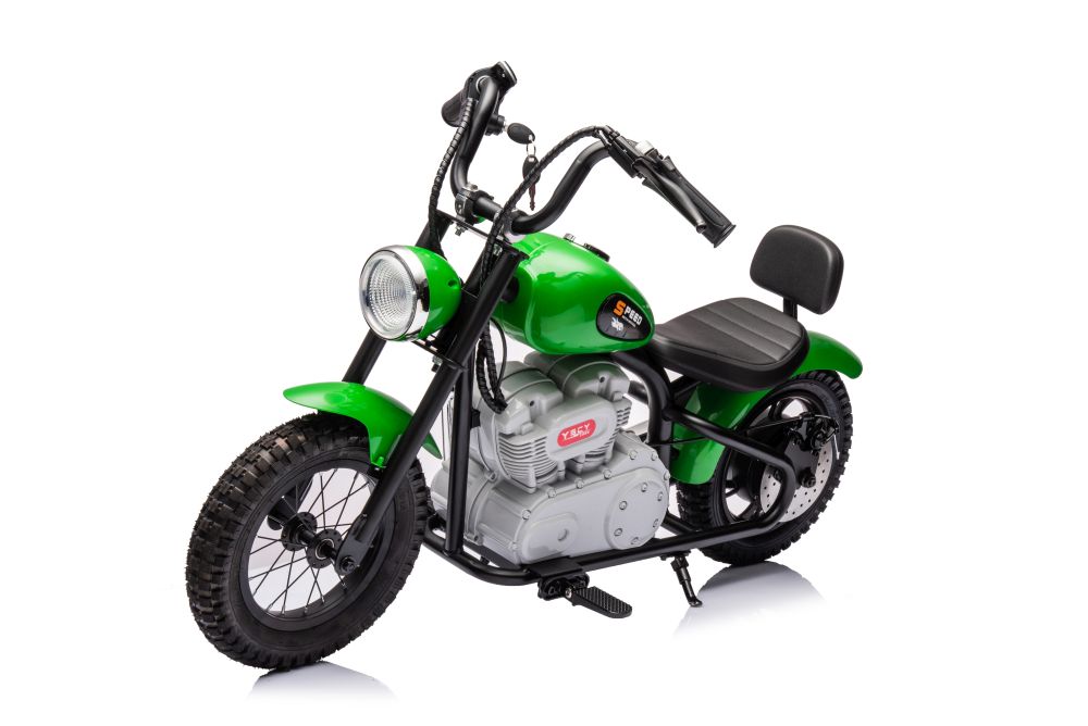 Bērnu elektro motocikls A9902 36V Green