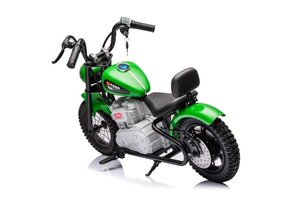 Bērnu elektro motocikls A9902 36V Green