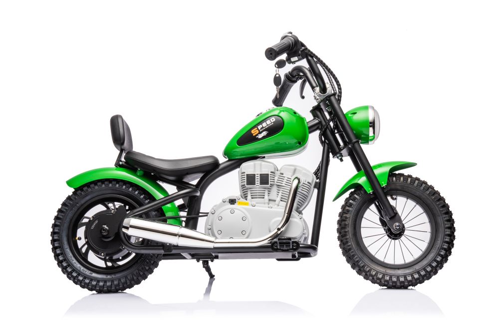 Bērnu elektro motocikls A9902 36V Green