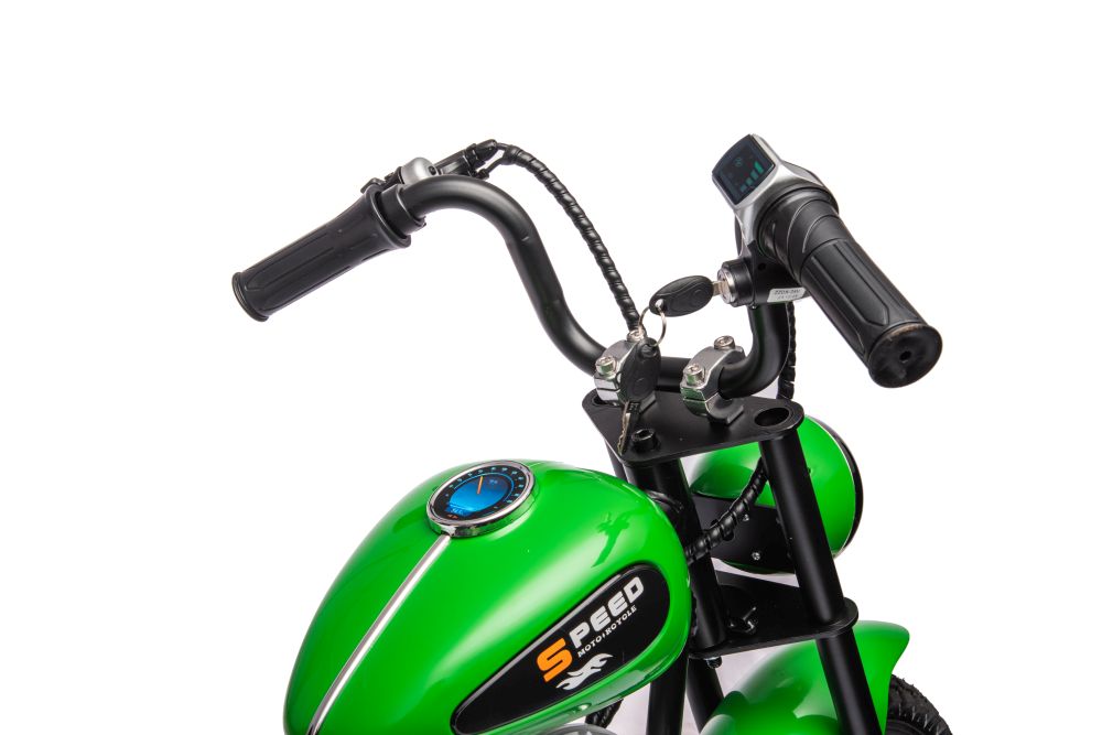 Bērnu elektro motocikls A9902 36V Green