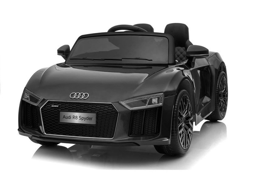 Bērnu elektroauto Audi R8 Spyder Black