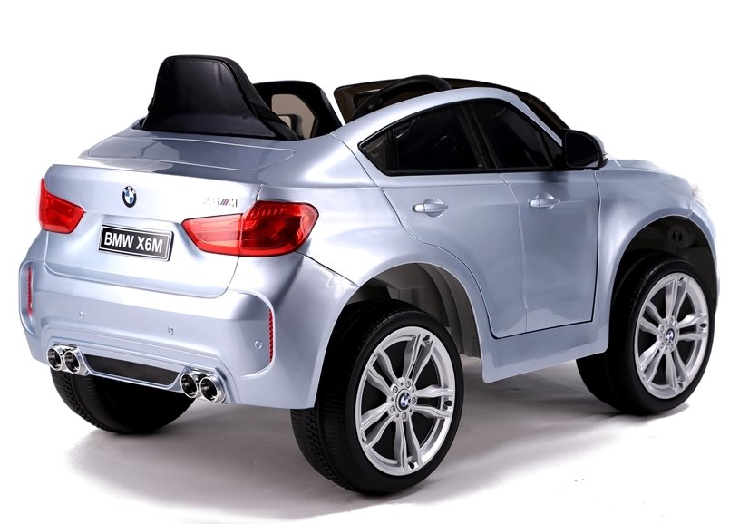 Bērnu elektroauto BMW X6 Silver Painting