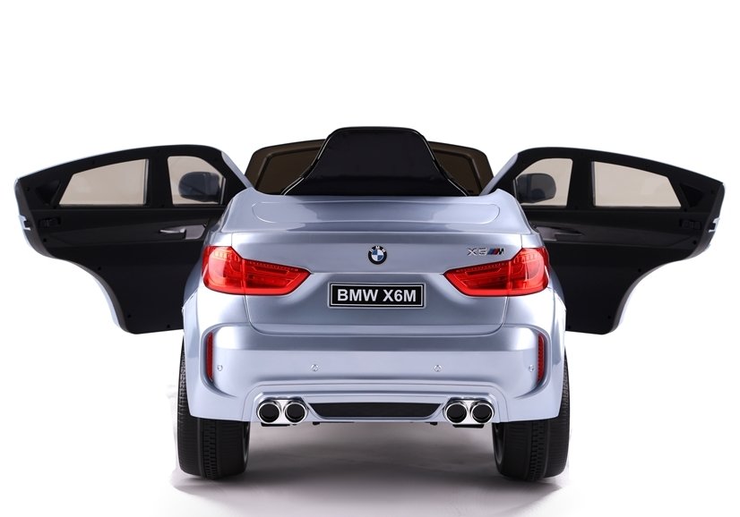 Bērnu elektroauto BMW X6 Silver Painting