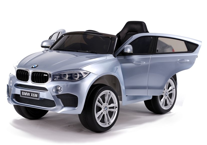 Bērnu elektroauto BMW X6 Silver Painting