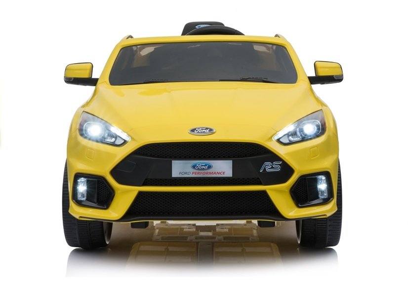 Bērnu elektroauto Ford Focus RS Yellow