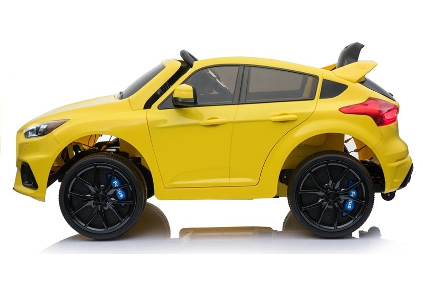 Bērnu elektroauto Ford Focus RS Yellow