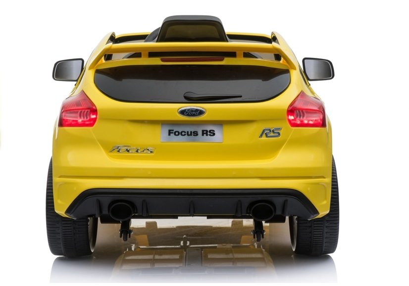 Bērnu elektroauto Ford Focus RS Yellow