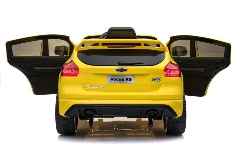 Bērnu elektroauto Ford Focus RS Yellow