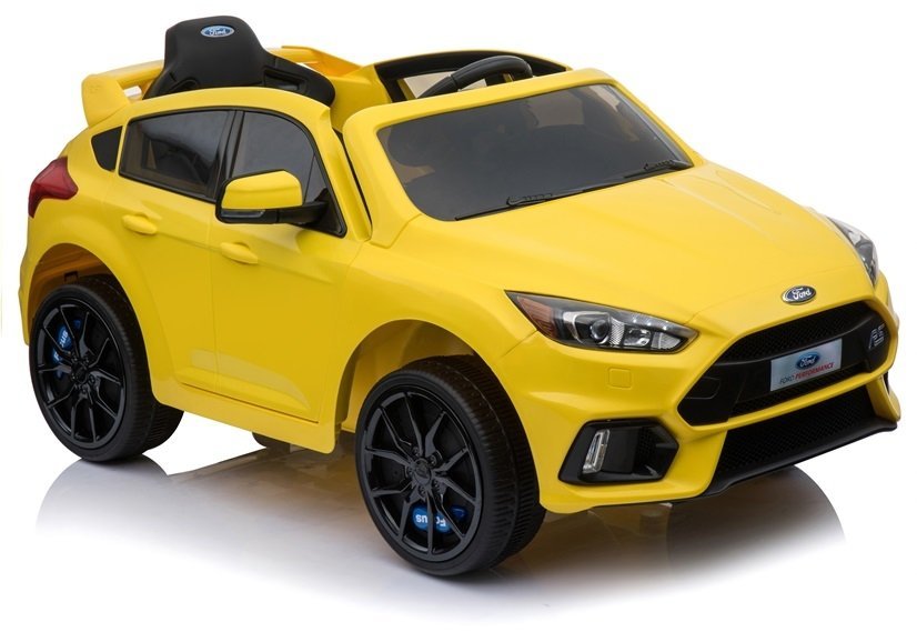 Bērnu elektroauto Ford Focus RS Yellow