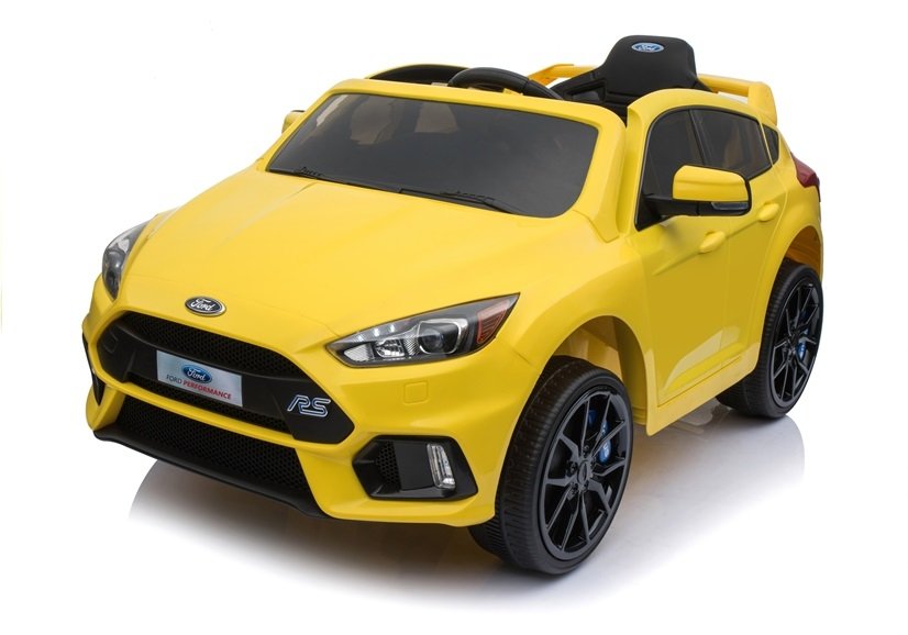 Bērnu elektroauto Ford Focus RS Yellow