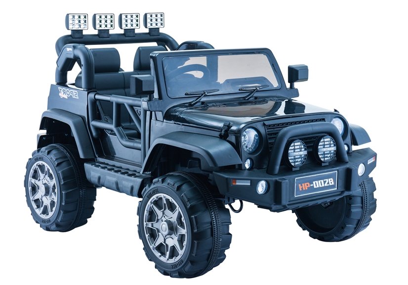 Bērnu elektroauto Jeep HP012 Black