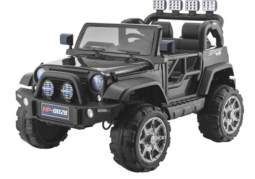 Bērnu elektroauto Jeep HP012 Black