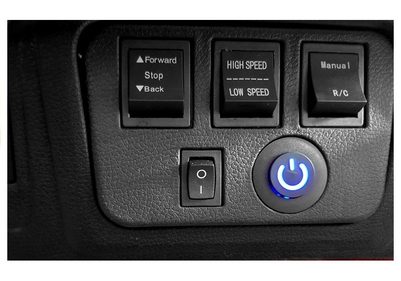 Bērnu elektroauto Jeep HP012 Black