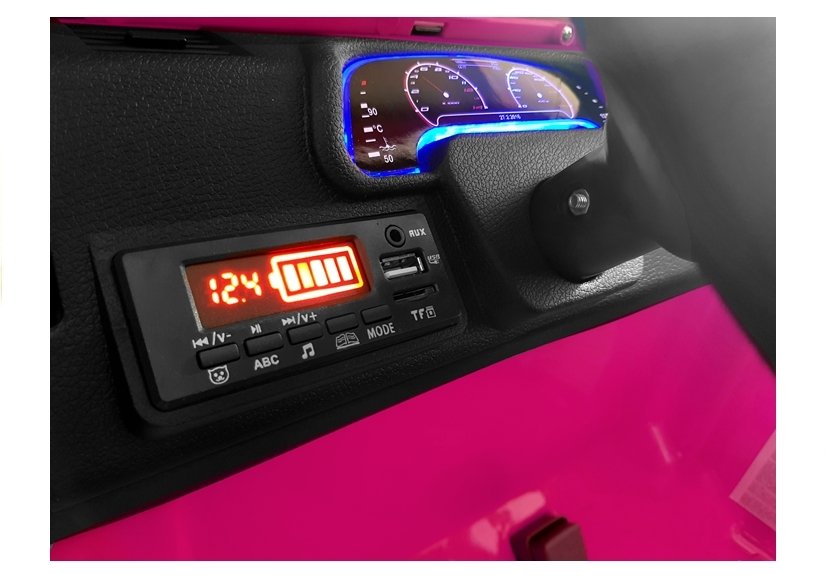 Bērnu elektroauto Jeep HP012 Pink