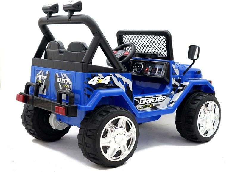 Детский электромобиль Jeep Raptor S618 EVA Blue