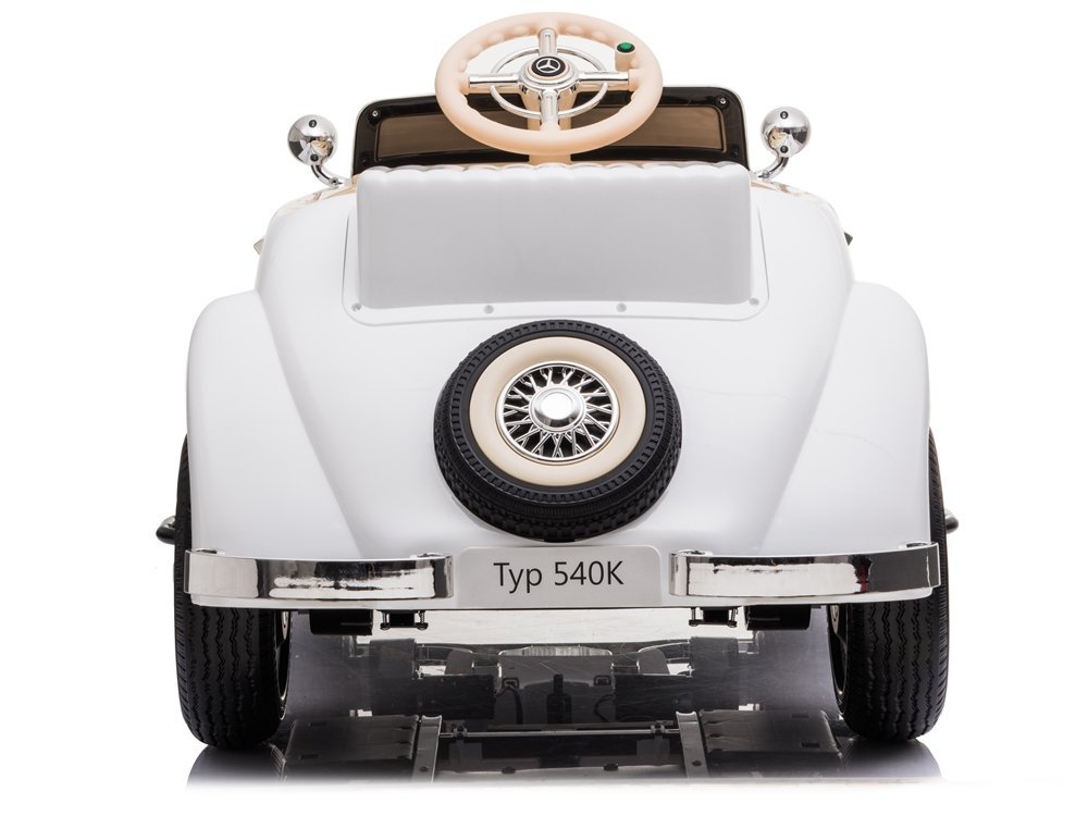 Bērnu elektroauto Mercedes 540K White