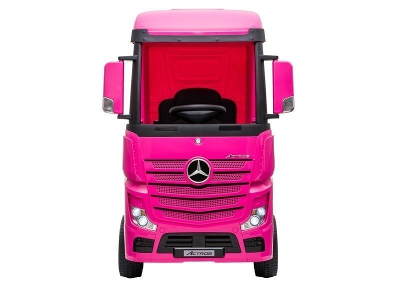 Bērnu elektroauto Mercedes Actros Pink