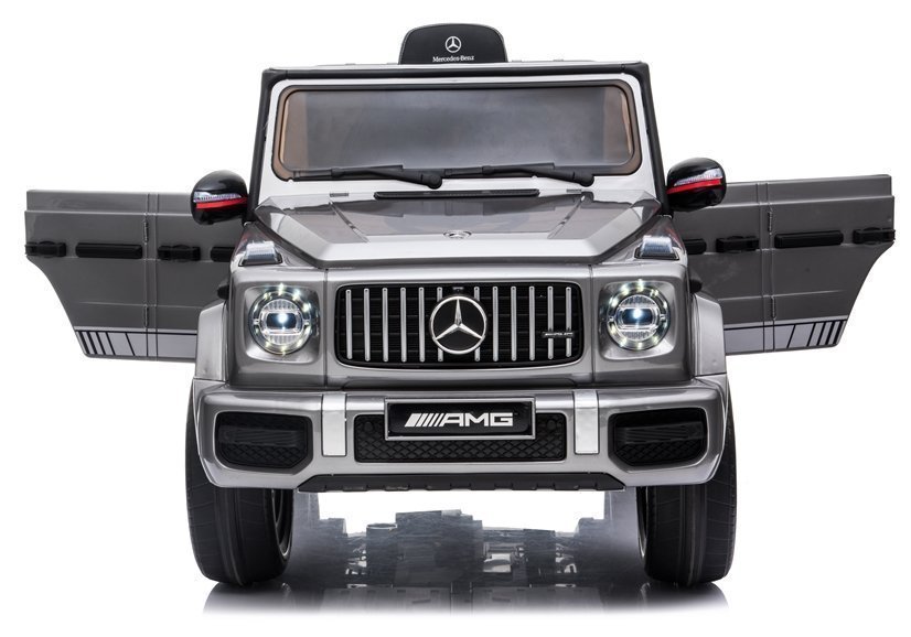 Bērnu elektroauto Mercedes G63 AMG Silver Painting