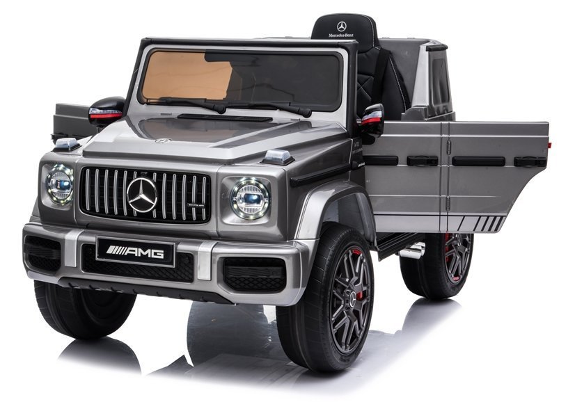 Bērnu elektroauto Mercedes G63 AMG Silver Painting