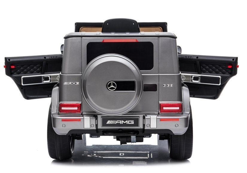 Bērnu elektroauto Mercedes G63 AMG Silver Painting