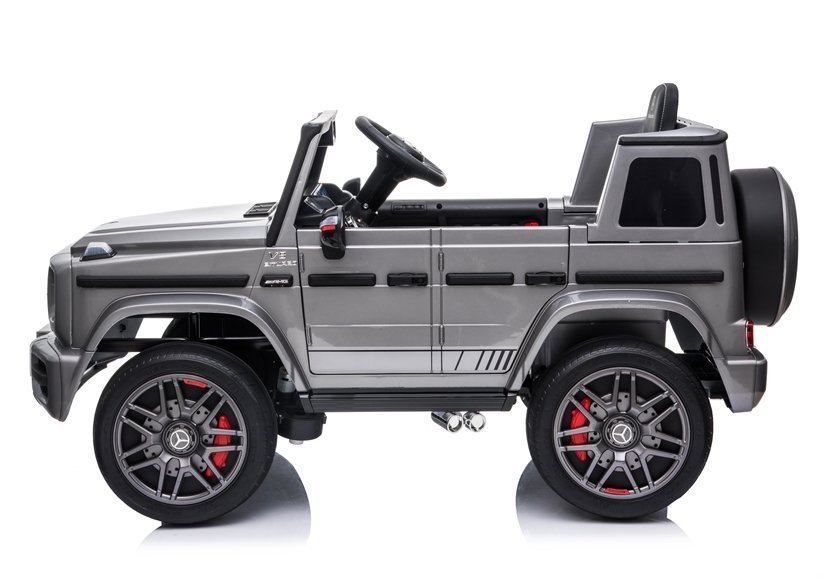 Bērnu elektroauto Mercedes G63 AMG Silver Painting