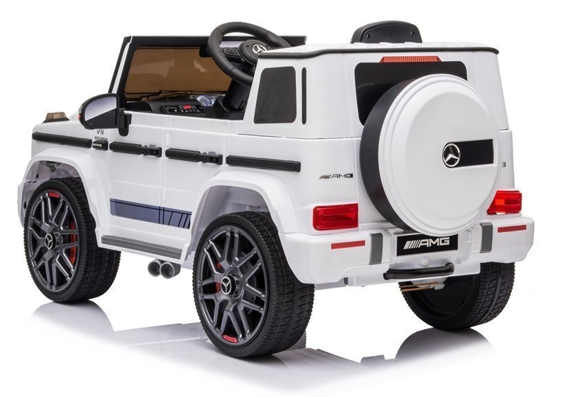 Bērnu elektroauto Mercedes G63 AMG White