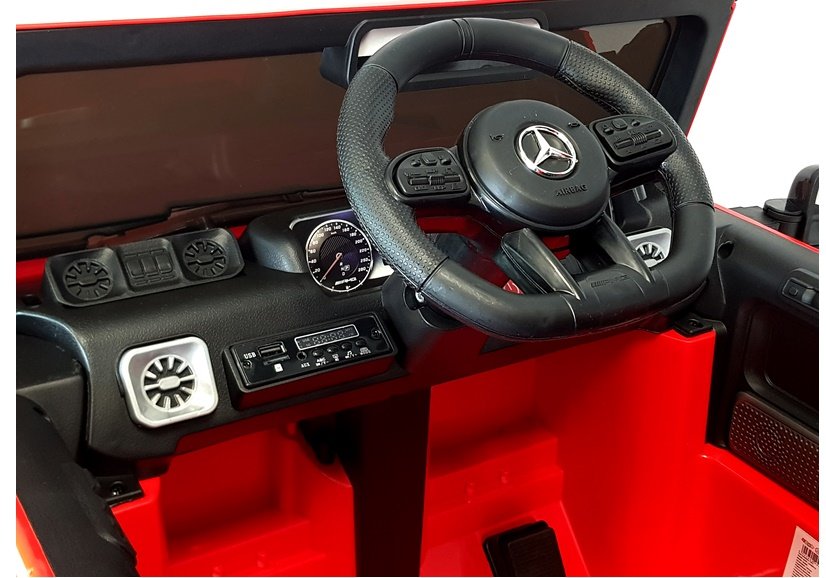 Bērnu elektroauto Mercedes G63 Red