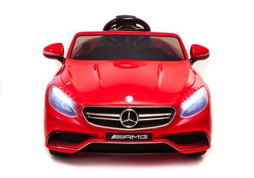 Bērnu elektroauto Mercedes S63 AMG Red