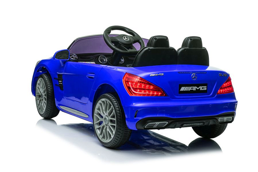 Bērnu elektroauto Mercedes SL65 S LCD Blue Lacquered