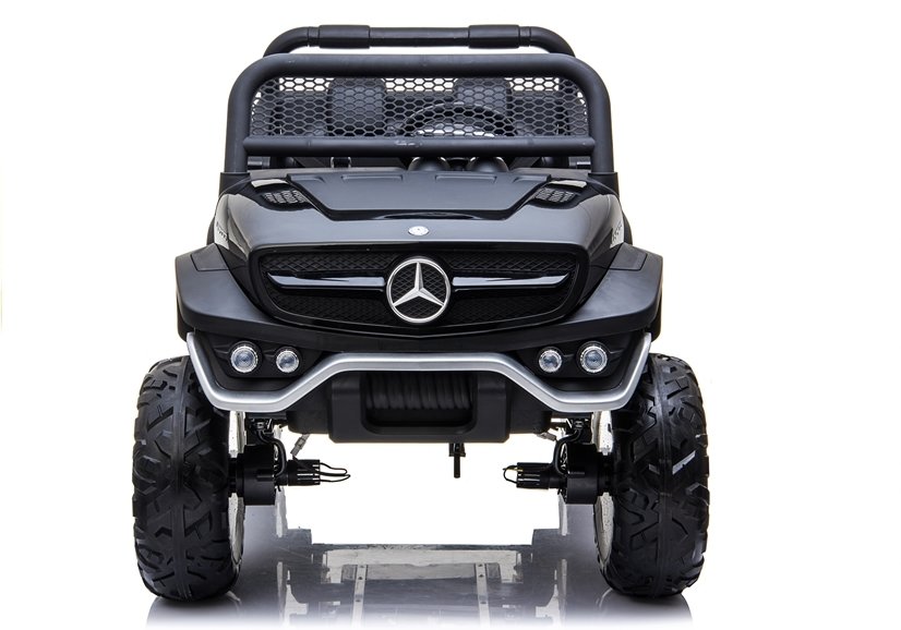 Bērnu elektroauto Mercedes Unimog Black