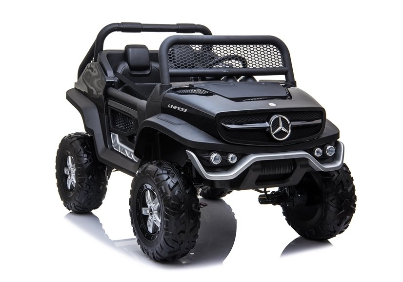 Bērnu elektroauto Mercedes Unimog Black