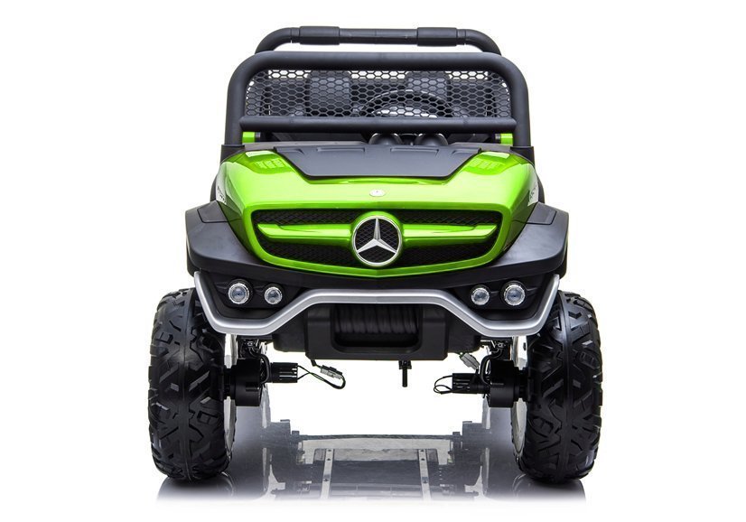 Bērnu elektroauto Mercedes Unimog Green