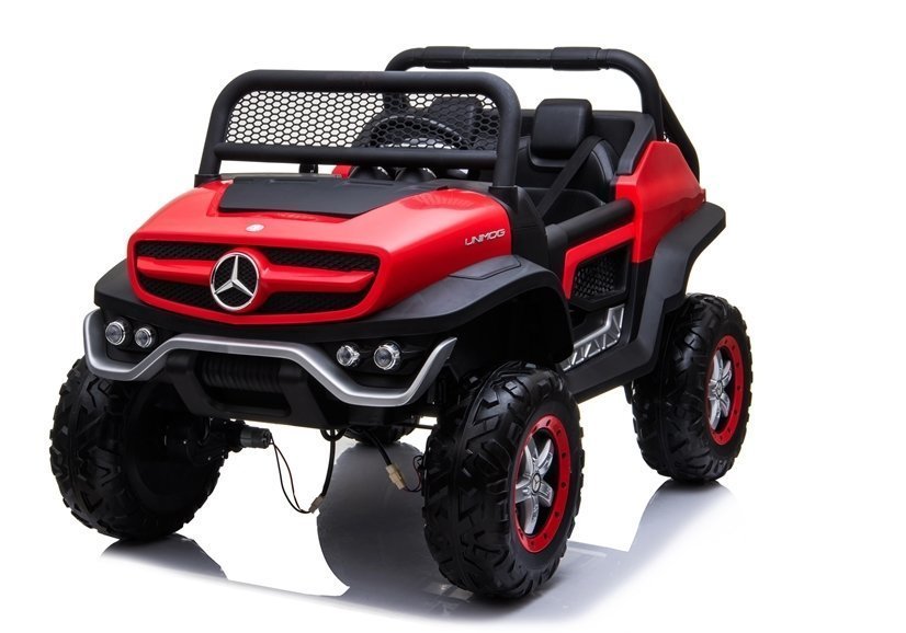 Bērnu elektroauto Mercedes Unimog Red