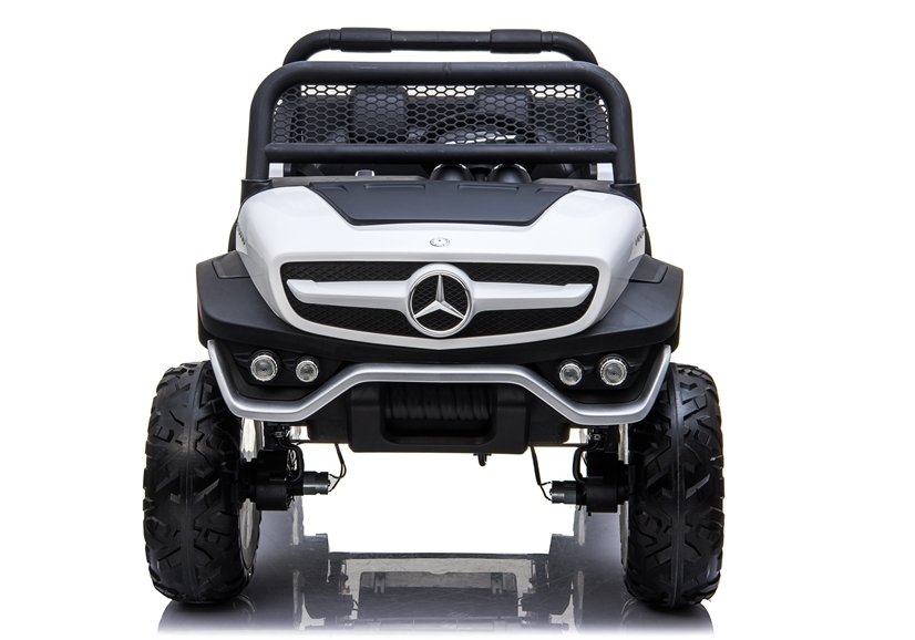 Bērnu elektroauto Mercedes Unimog White