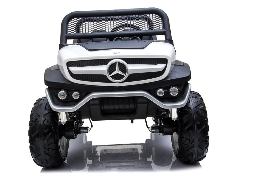 Bērnu elektroauto Mercedes Unimog White