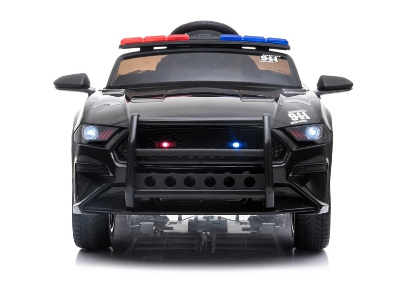 Bērnu elektroauto Police BBH0007 Black