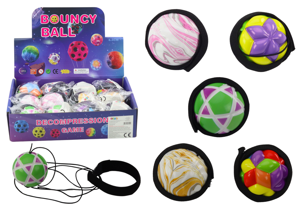 Bouncy Ball Colorful 6cm