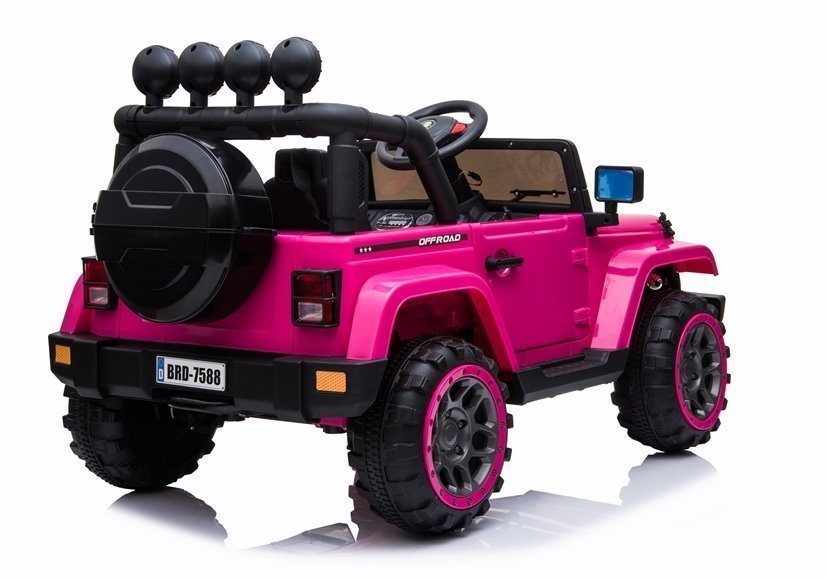 Vienvietīgs elektromobilis BRD-7588 Pink