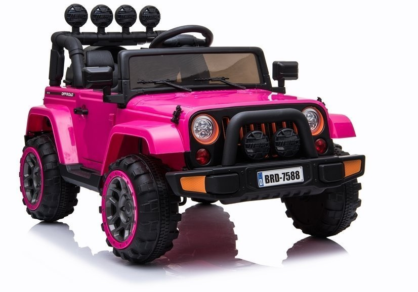 Vienvietīgs elektromobilis BRD-7588 Pink