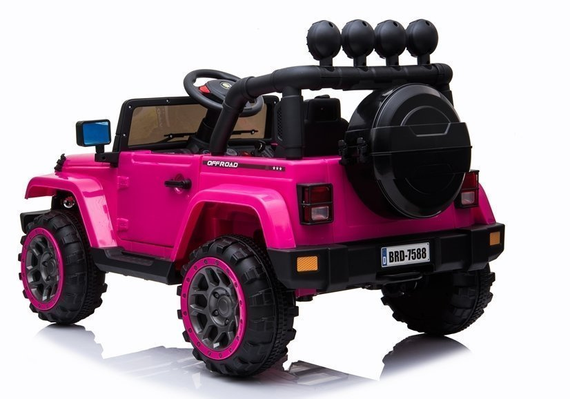 Vienvietīgs elektromobilis BRD-7588 Pink