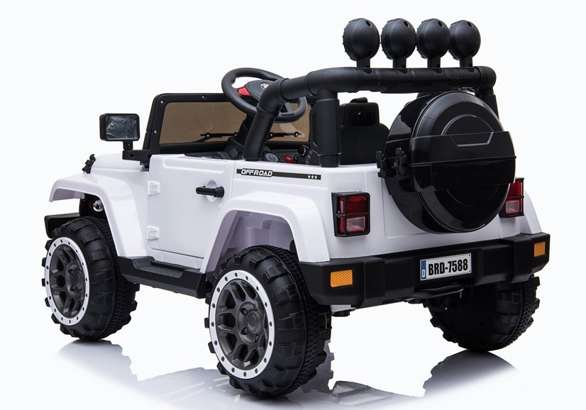 Vienvietīgs elektromobilis BRD-7588 White