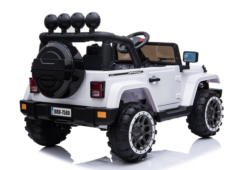 Vienvietīgs elektromobilis BRD-7588 White