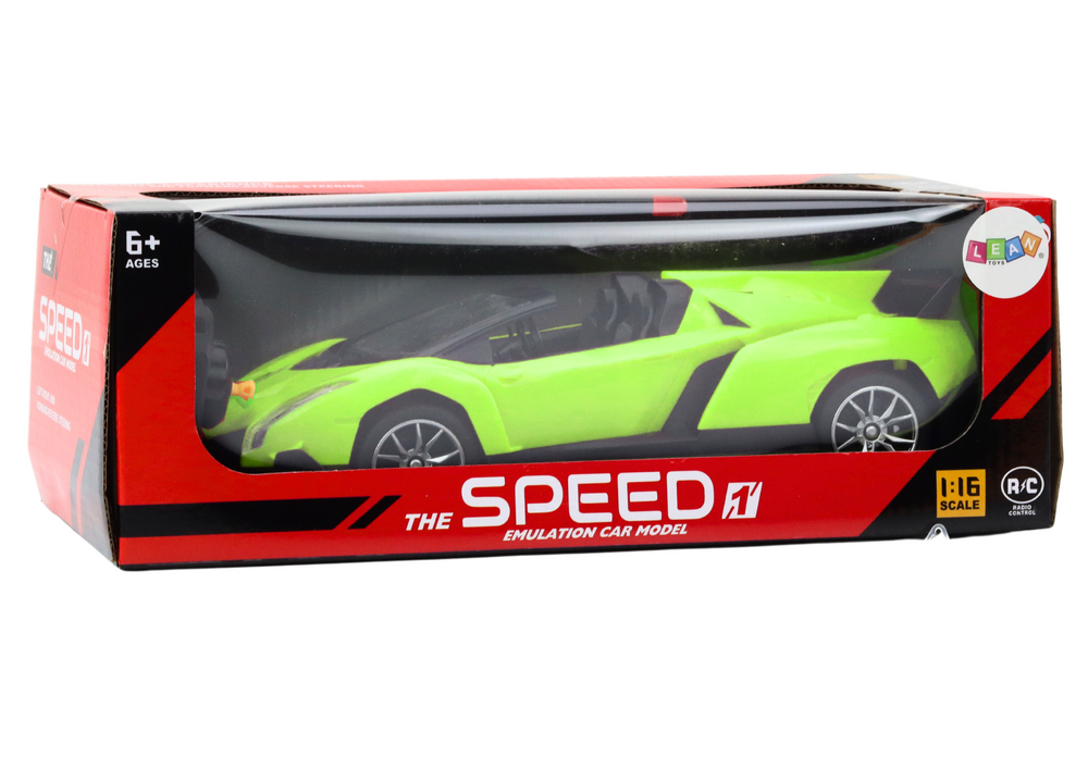 Car Remote Controlled Sports Car RC 1:18 Green