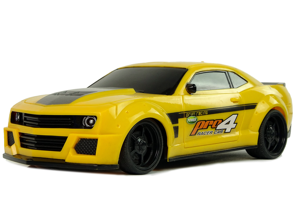 Cars R/C Police Pursuit Patrol Yellow Sports Car Pilots