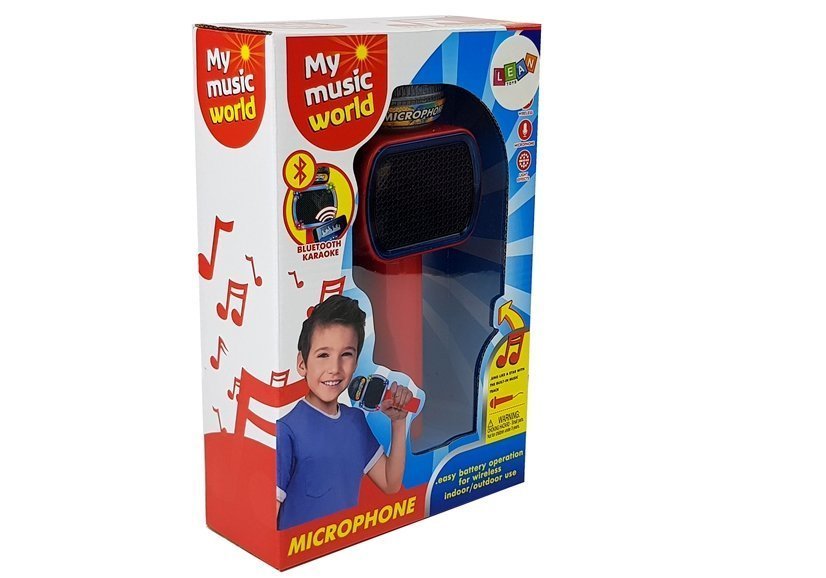 Children's Microphone Wireless Karaoke Bluetooth Speaker Red