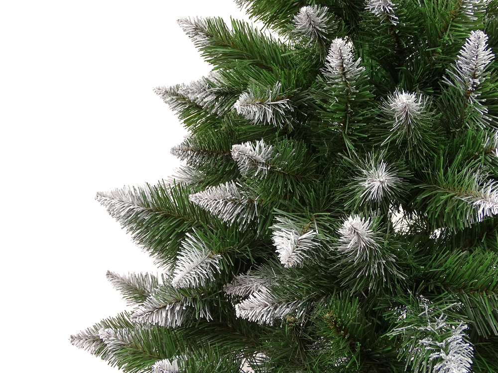 Christmas Tree Diamond Pine 3D on a trunk 180 cm Snow Glitter