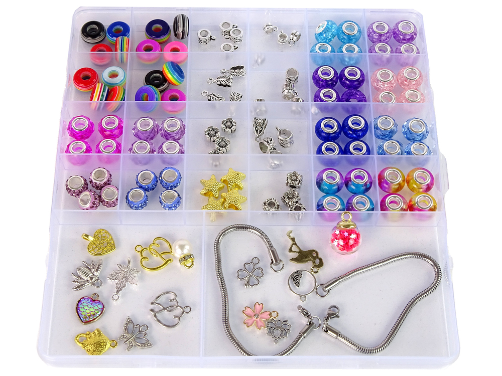 Colourful Beads Jewellery Making Bead Set