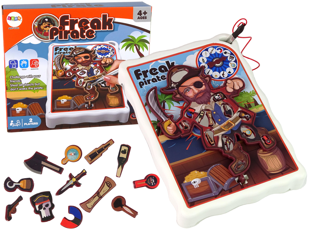 Crazy Pirate Board Arcade Game