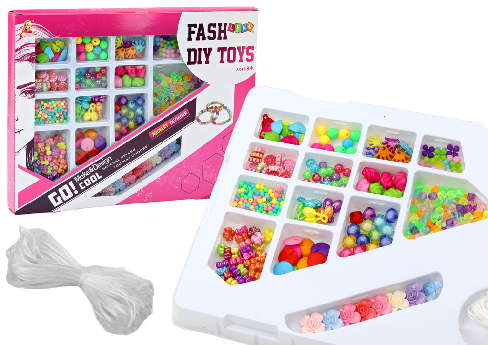 Creative Beads Kit for Making DIY Jewelry